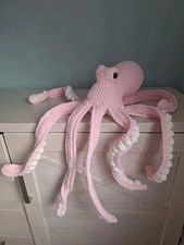 Peluche polpo all'uncinetto