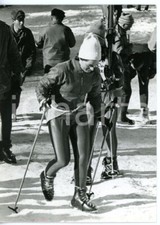 1964 INNSBRUCK OLIMPIADI INVERNALI - SCI Discesa libera - Pia RIVA dopo la gara