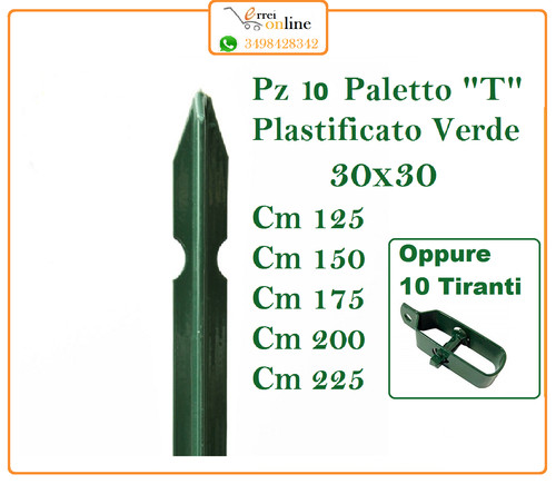 Palo paletto ferro - 10,
