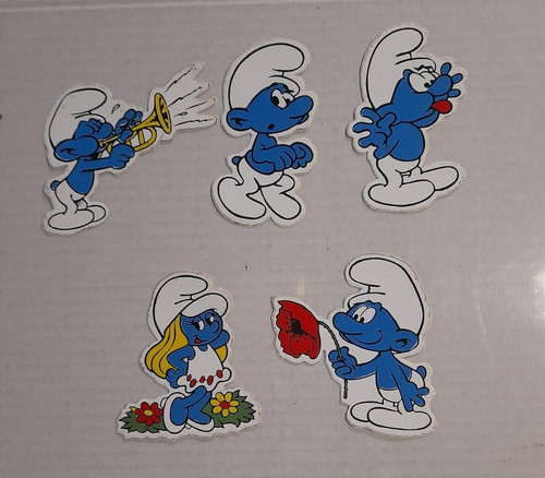 Adesivi stickers i puffi - 5, adesivi/stickers