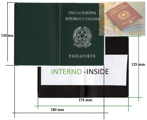 Porta documenti passaporto - documenti,