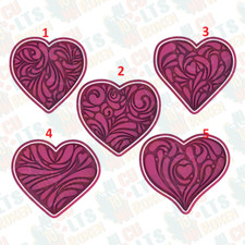 Cuori set san Valentino cookie