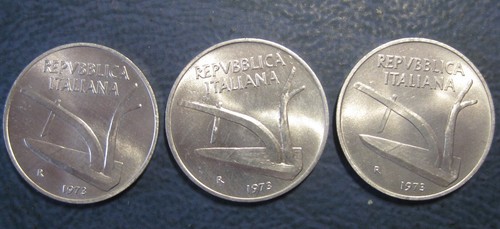 Italia repubblica monete da - 3,