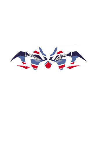 Adesivi africa crf 1000 - crf, l