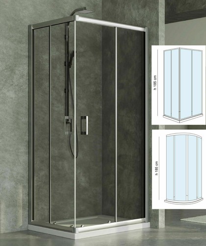 Feridras box doccia 80x80 - doccia,