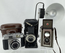 Vintage Camera Lot of 3 Kodak