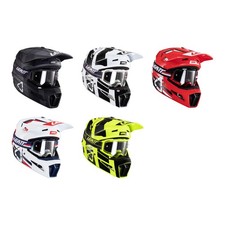 Casco Cross Con Occhiali Leatt 3.5 Moto Casco MX Enduro