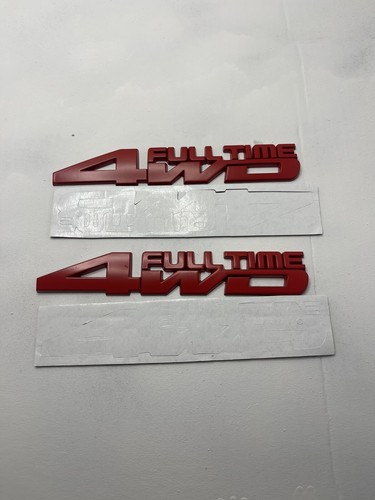 Metal red 4wd - red, time