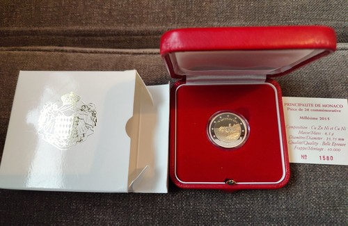 Euro monaco proof 2015 - monaco,