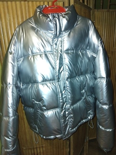 Giaccone argento zara - giaccone,