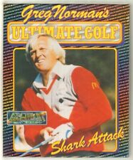 GREG NORMAN'S ULTIMATE GOLF Shark Attack Commodore 64 e 128 C64 C128 Videogioco