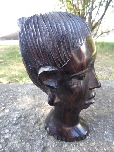 Scultura etnica volto - scultura, raro