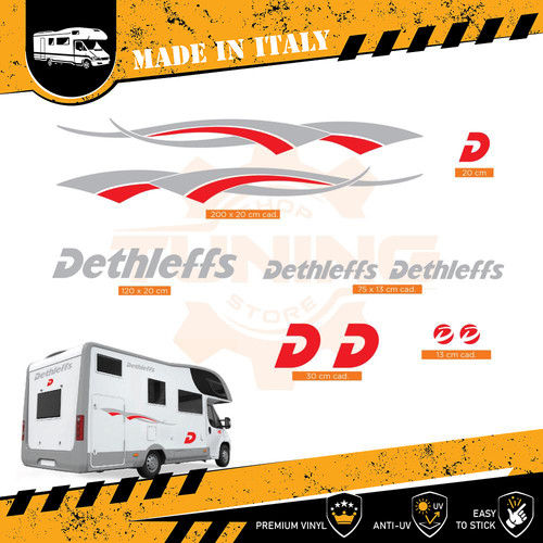 Decalcomania adesivi camper - decalcomania,