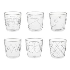 Set 6 bicchieri acqua