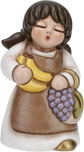 Donna con frutta - -,