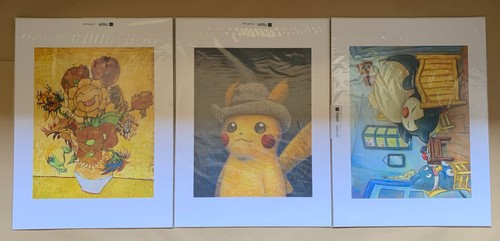 Pokemon van gogh - gogh, museum