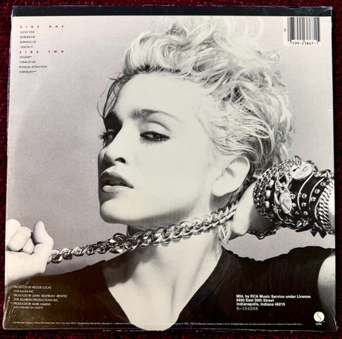 Madonna first album record - madonna,
