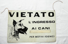 TABELLA INSEGNA LATTA VIETATO