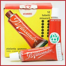 SOLUZIONE COLLA VINTAGE GOMMA PURA PARA CLEMENT NOS ANNI 70 RIPARAZIONE CAMERA D'ARIA ANTICA