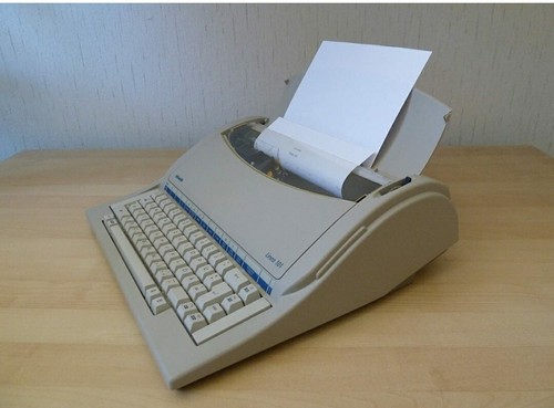 Macchina scrivere elettrica - macchina,