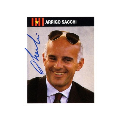 Arrigo sacchi figurina - arrigo,