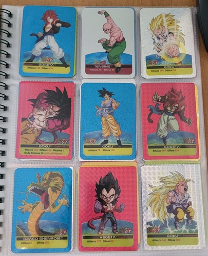 Lotto carte dragon ball z - di,