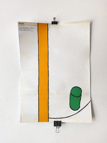 Manifesto mostra alberto - mostra,