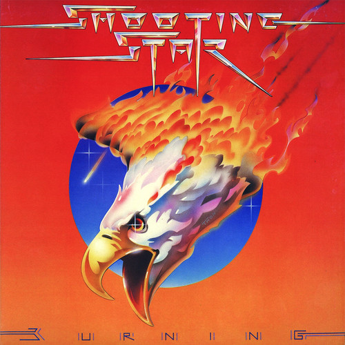 Shooting star burning - star,