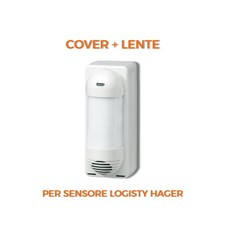Optex cover coperchio e lente compatibile Logisty Hager rilevatore movimento est