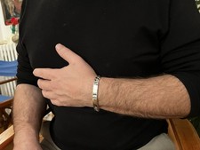 bracciale argento 925 uomo