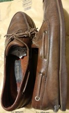 Mocassini Timberland Tg. 43 Scarpe Vintage 80  Pelle Leather Shoes Boat Paninari
