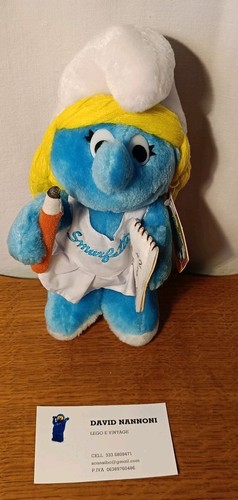 Puffi peluche puffetta virca - puffi,