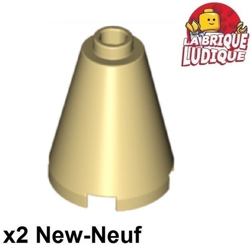 Lego cone 2x2x2 completely - cone,