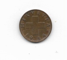 Monete Svizzere  1  rappen