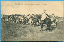 CPA : Casablanca - Goumiers