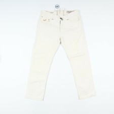 Jeans Jacob Cohen J688 Special Usato (Cod.Y2352) W33 Vita Alta Uomo Bianco
