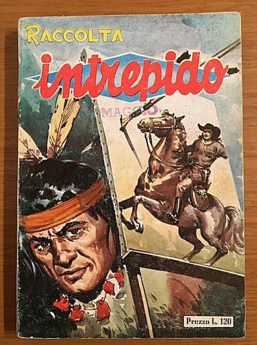 Raccolta intrepido volume - intrepido, 80°