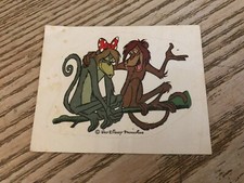 IL LIBRO DELLA GIUNGLA-WALT DISNEY-adesivo sticker 1979 cartoni vintage epoca