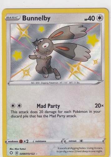 Pokemon carta shining fates - carta,