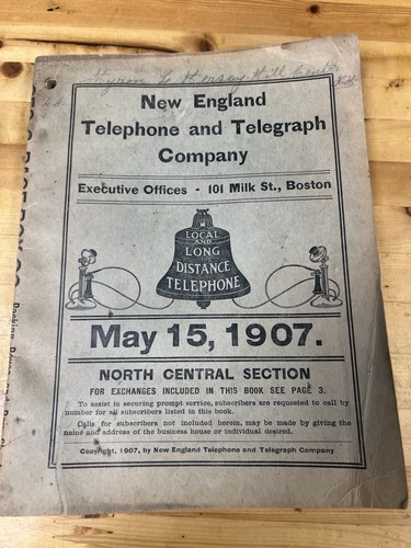 New england telephone - england, co