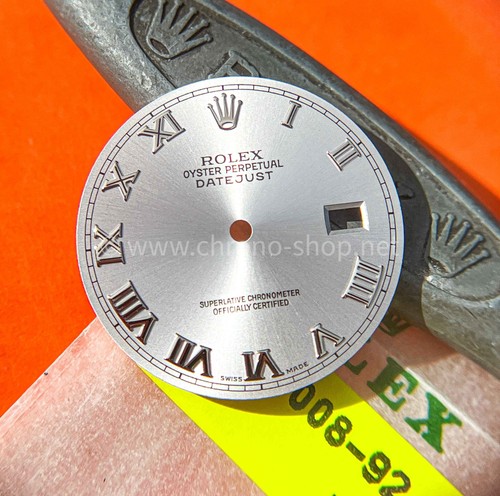 Rolex cadran argent chiffres - rolex,