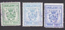 Italy Municipal Marche Comunali  Seravezza # A474