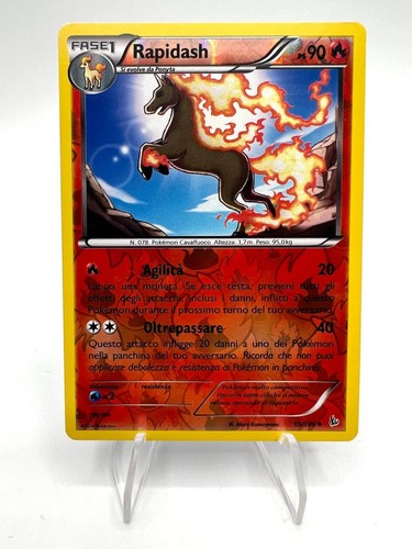 Pokémon carta rapidash - pokémon,
