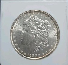 1886 NGC MS64 Morgan Silver