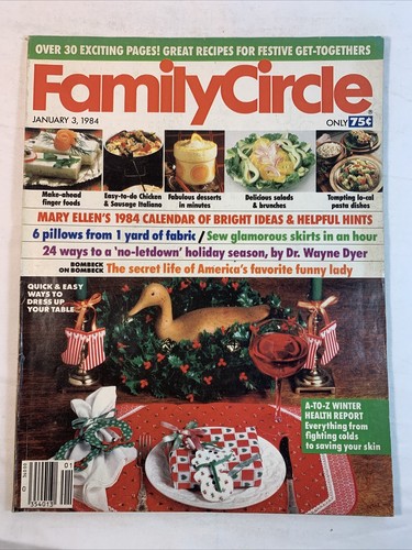 Family circle magazine january - family,