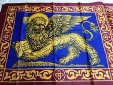 Bandiera Veneta di San Marco del '700 dim. 150x80 sfondo blu Venezia Serenissima