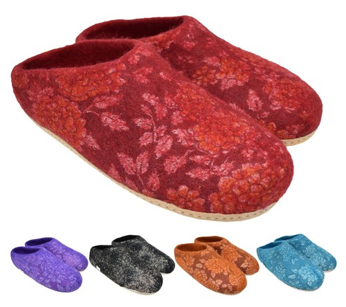 Pantofole mule feltro di - in,