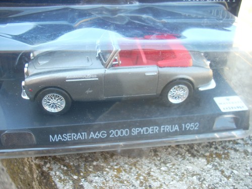 Die cast maserati a6g 2000 - maserati,