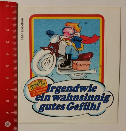 Adesivo sticker pioneer jeans - adesivo/sticker:,