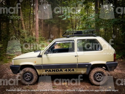 Coppia adesivi fiat panda - coppia,